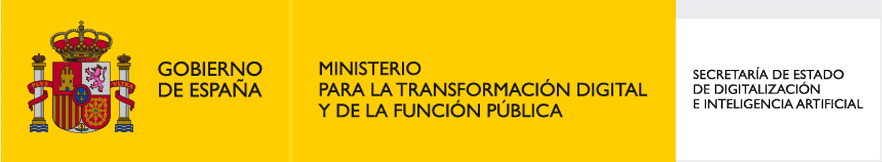 Gobierno de España - Ministerio para la Transformación Digital y de la Función Pública